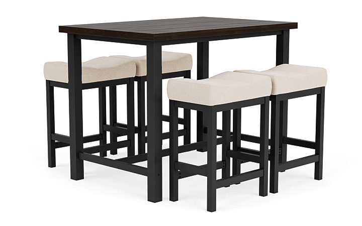 Rustic bar height dining table sales